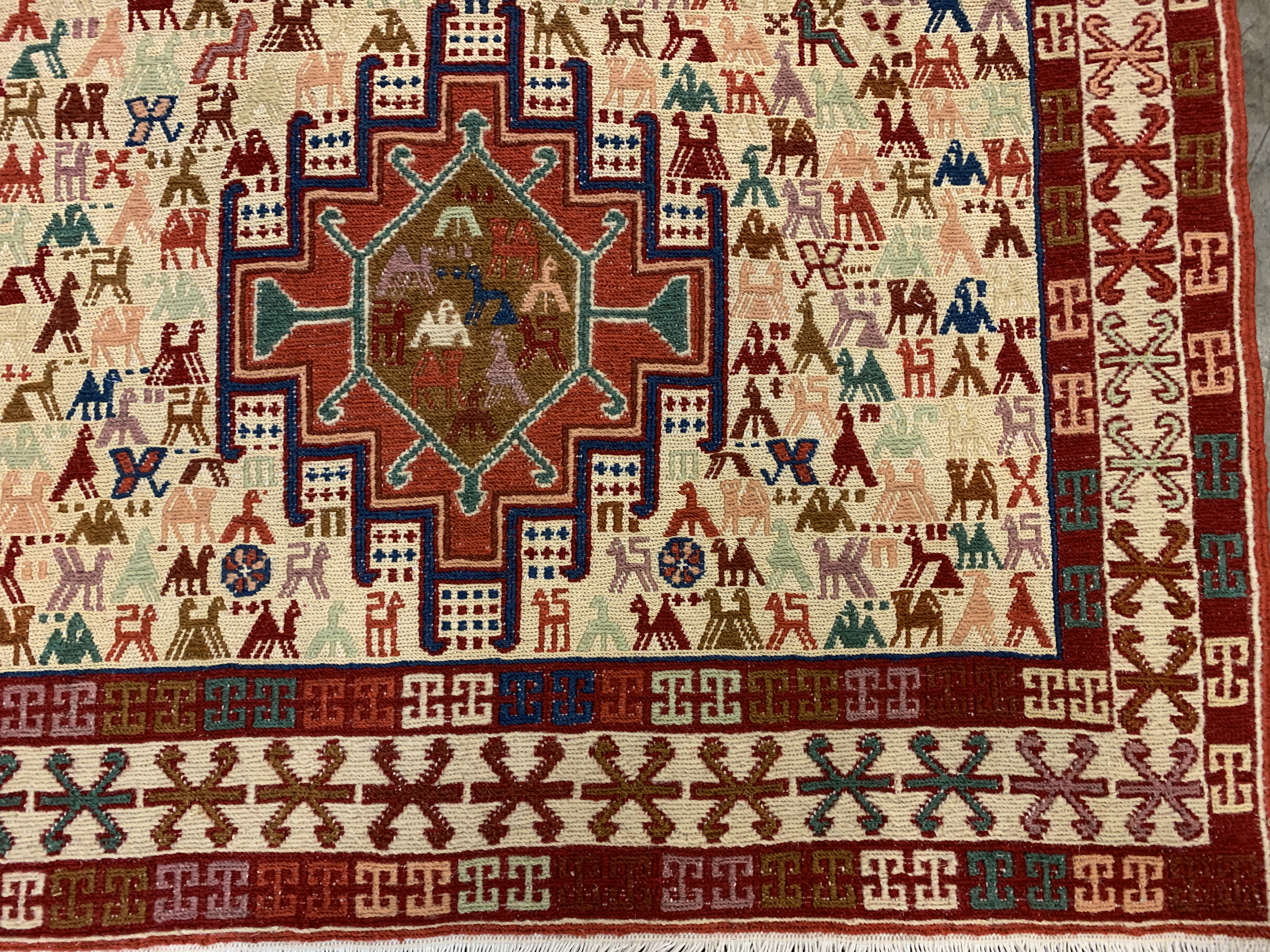 SILK SHAHSEVAN / AZERBAIJAN | Togar Rugs