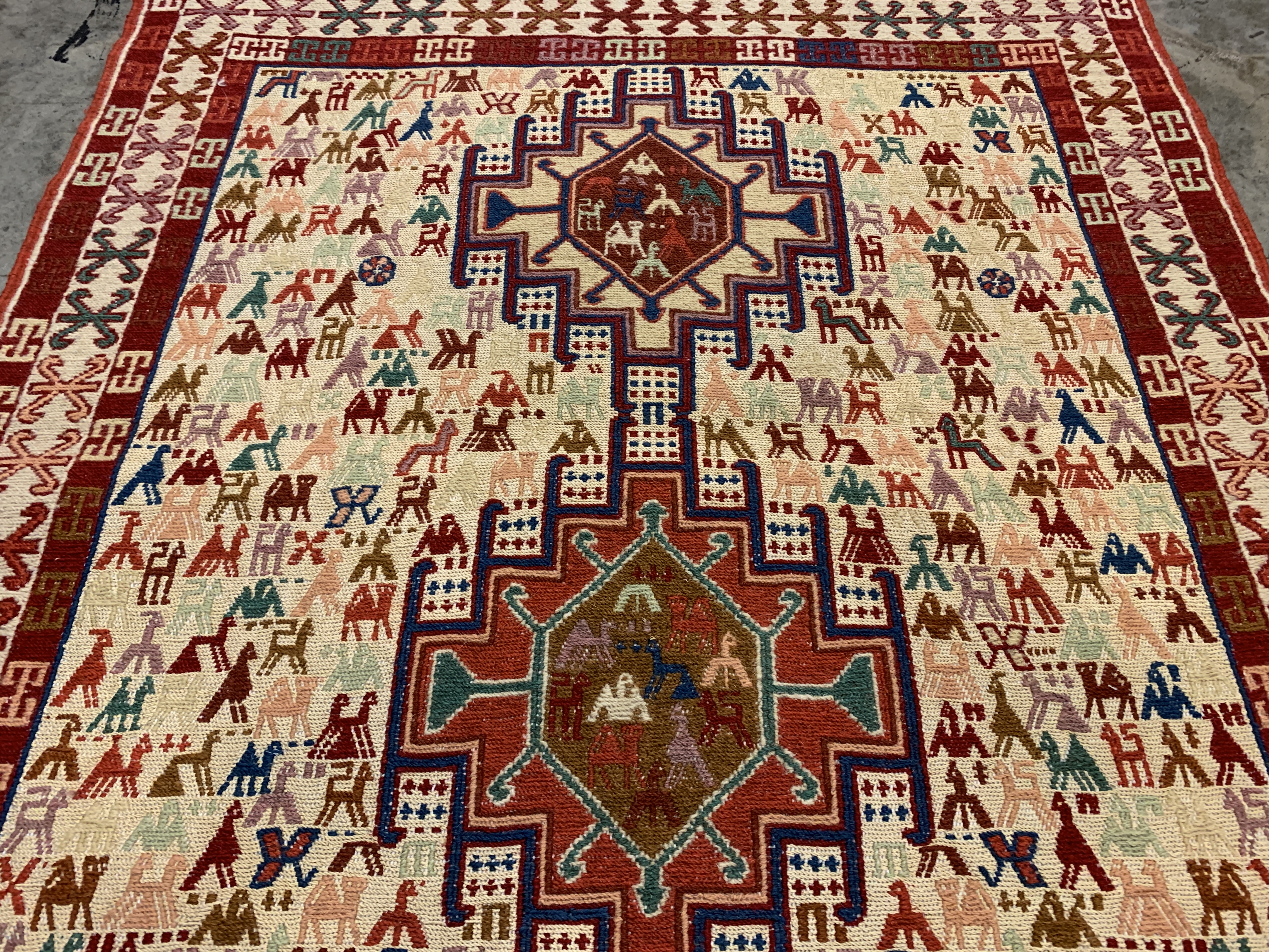 SILK SHAHSEVAN / AZERBAIJAN | Togar Rugs